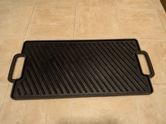 Food Network Reversible Cast Iron Grill