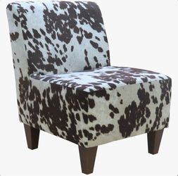 Cowprint Accent Chair