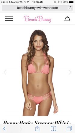 Beach bunny triple strap bikini