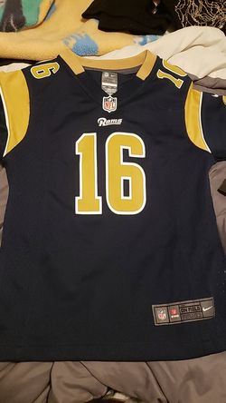 Jared Goff Los Angeles Rams Nike Youth Game Jersey - Navy for girls size small 7/8