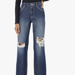 The drop Luca Women’s High Rise Straight Fit Jean Sz 28