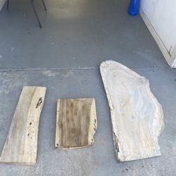 3 Monkey Pod Wood Planks