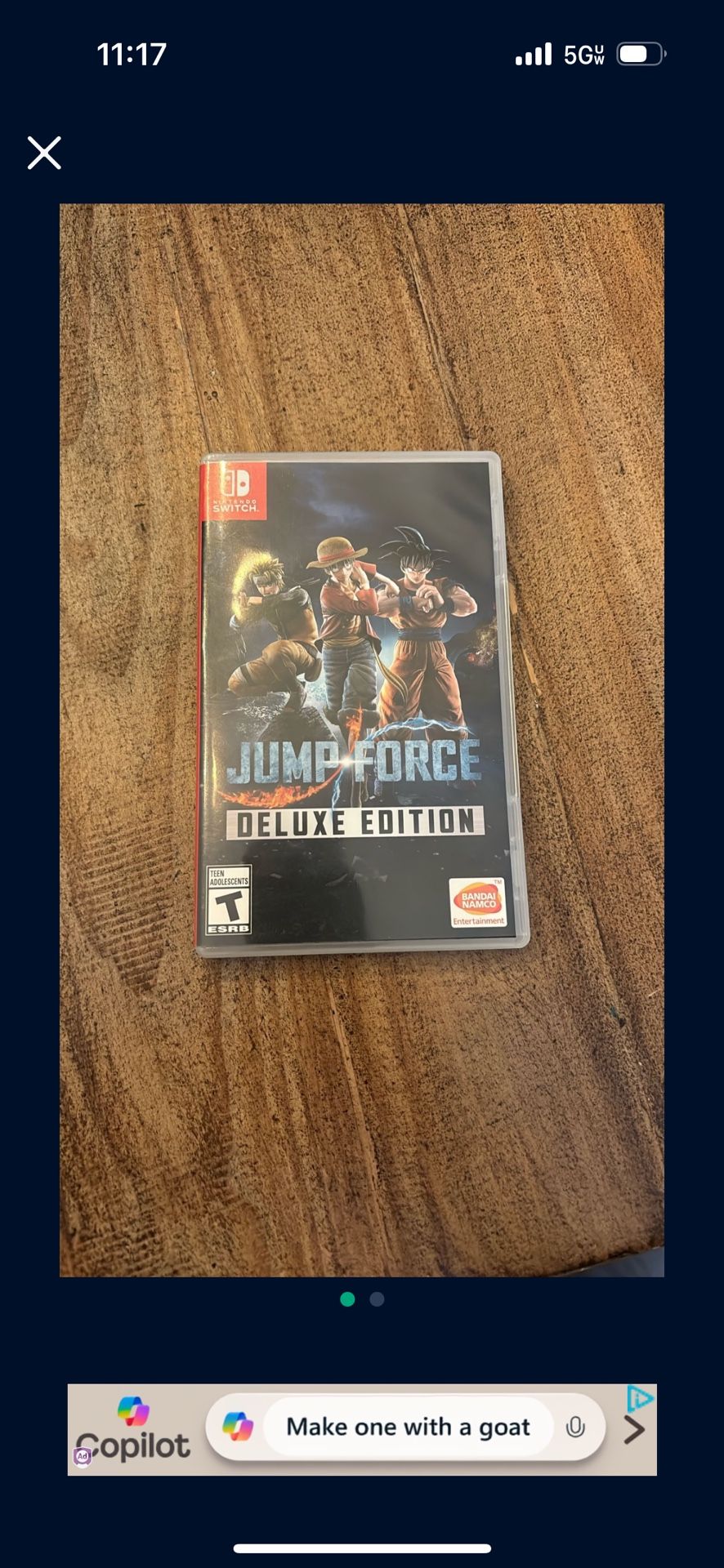 Jump Force Nintendo Switch 