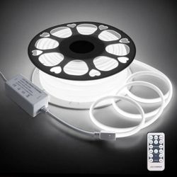 ACLOROL 110V COB LED Strip Lights Outdoor Waterproof 100FT 