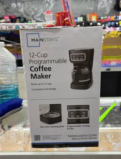 Mainstays 12 cup coffee maker