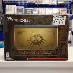 New Nintendo 3DS XL Majora's Mask Edition Complete In Box Like New