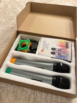 FIFINE K036 Dual Wireless Handheld Microphone System w/ Original Box