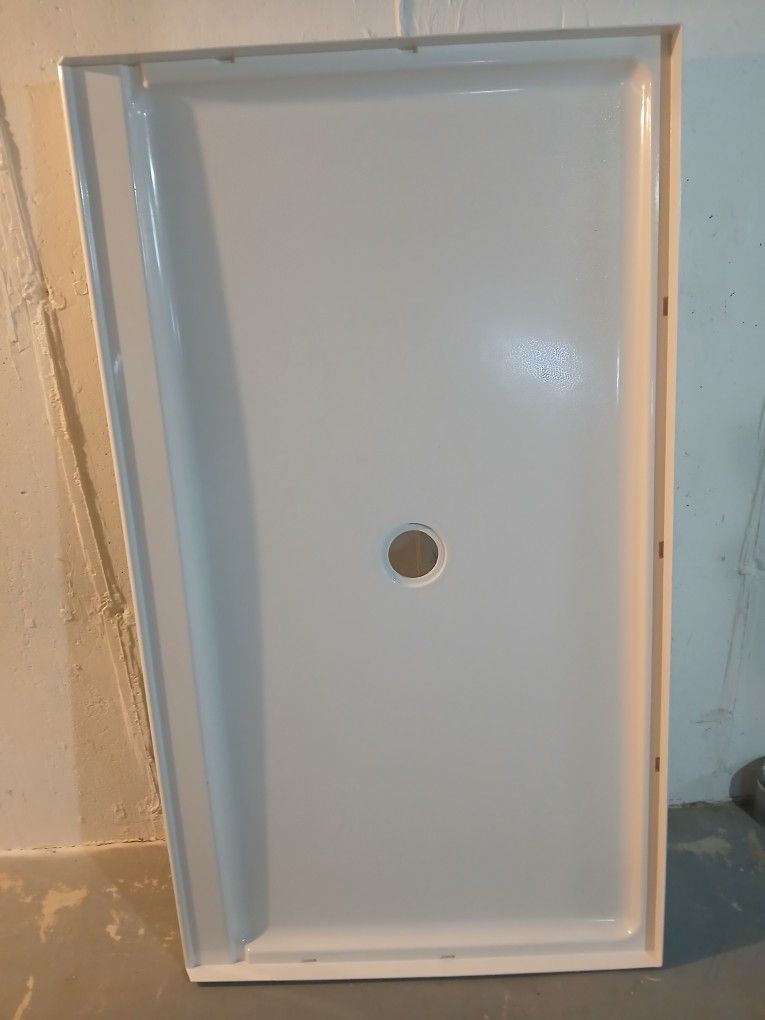 NEW. Shower Base. 30" X 60" $185