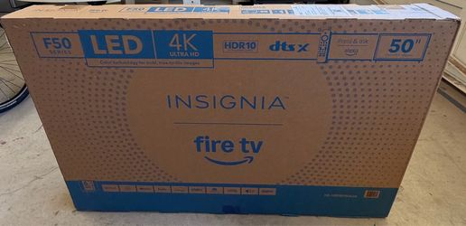 Insignia: 50” 4K LED - Fire TV BRAND NEW- UNOPENED