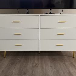 White dresser