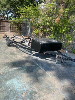 For two Jetskies utility or specialized sports trailer