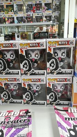 The Demon Kiss band Rocks funko pop
