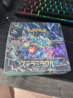 Pokémon TCG: Japanese Stellar Miracle SV7 Booster Box (Factory Sealed)