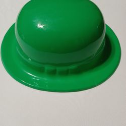 BRAND NEW GREEN PLASTIC HAT 
