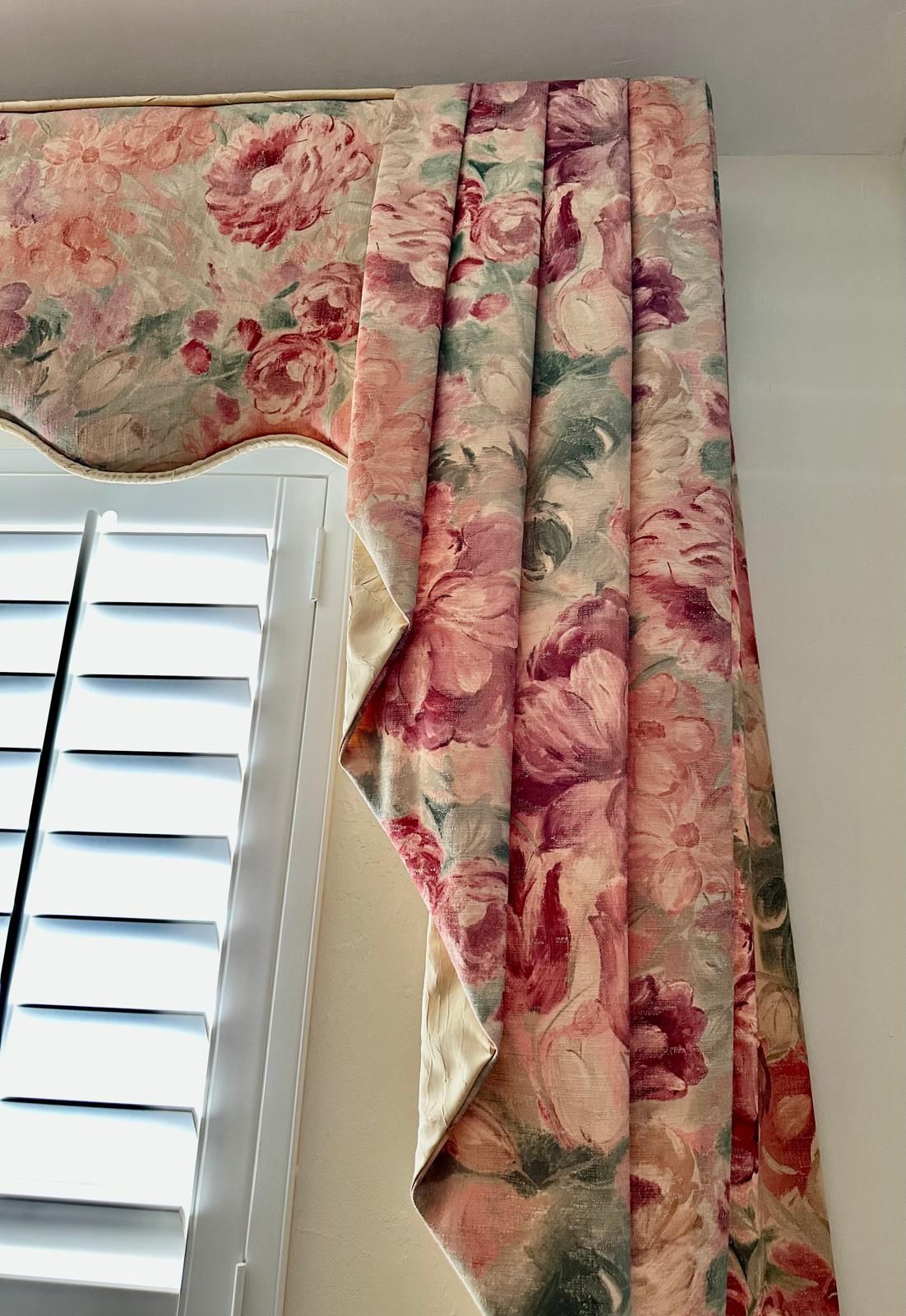Window Silk Valance