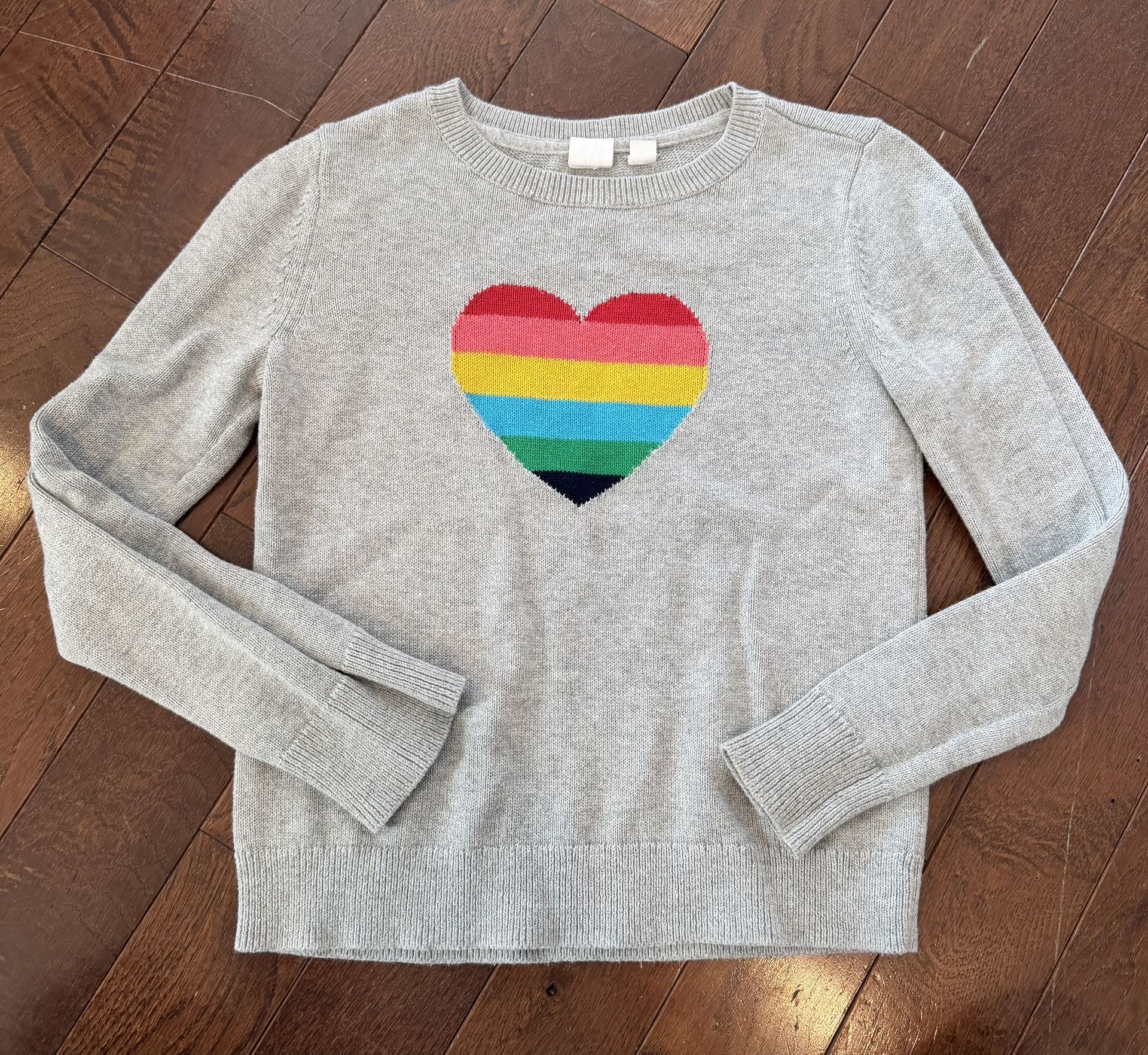 Little Girls Gap Heart Sweater - Size Large $7