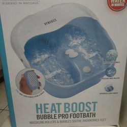 homedics heat boost bubbles 