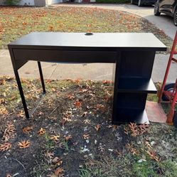 DESK. 48"w x 19 1/2"deep x 30"high; cross streets are Arapaho & Waterview 