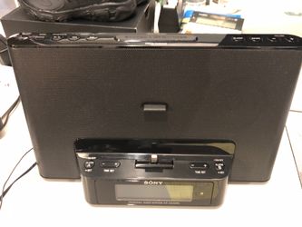 Sony 4.1 out of 5 stars 236 Reviews Sony ICFCS15IPN Lightning iPhone/iPod Clock Radio Speaker Dock (Black)