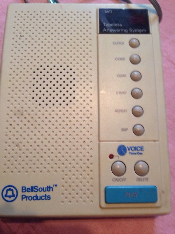 Answering machine.
