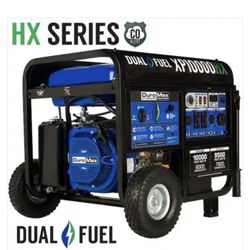 Duromax 10,000 Watts  Dual Fuel Electric 