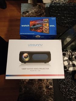 Wall Video Projector With Screen 