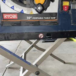 10”  Ryobi Table saw 