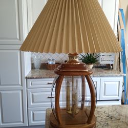 Vintage Wood Lamps 