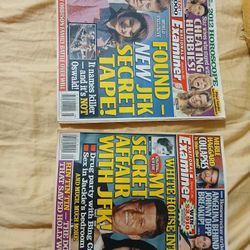 National Examiner JFK Edition Magazines