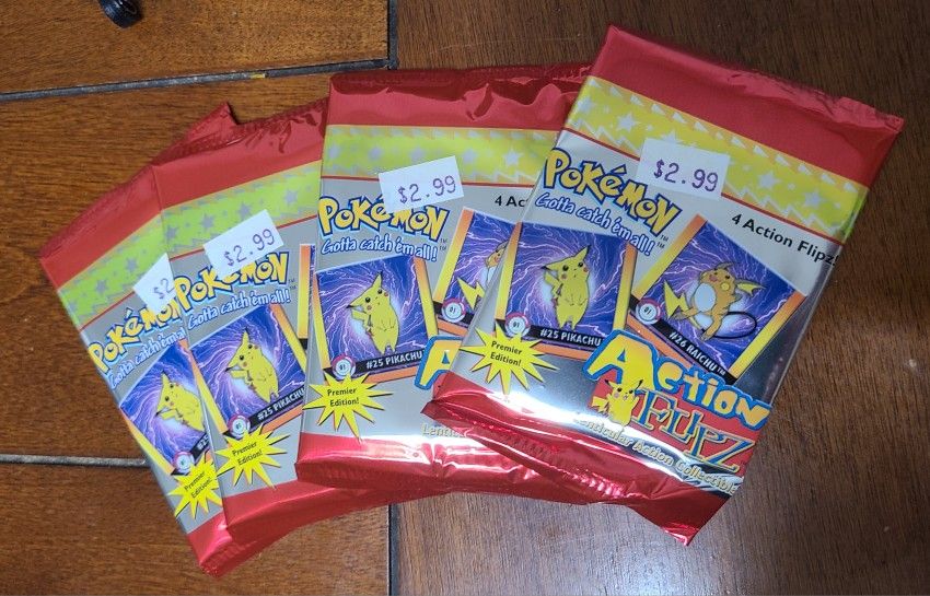 Pokemon Action Flipz 1999