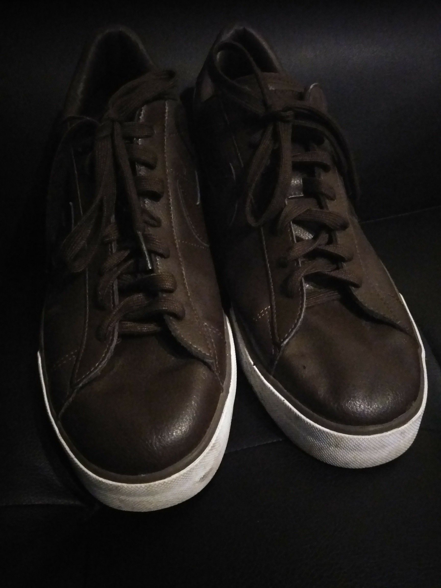 Nike Sweet Classic Low BRS Solid Brown All Leather Shoes Men's 12 for Sale in Antonio, TX - OfferUp