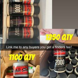 Car Wax, Cutting, Polishing Pallet