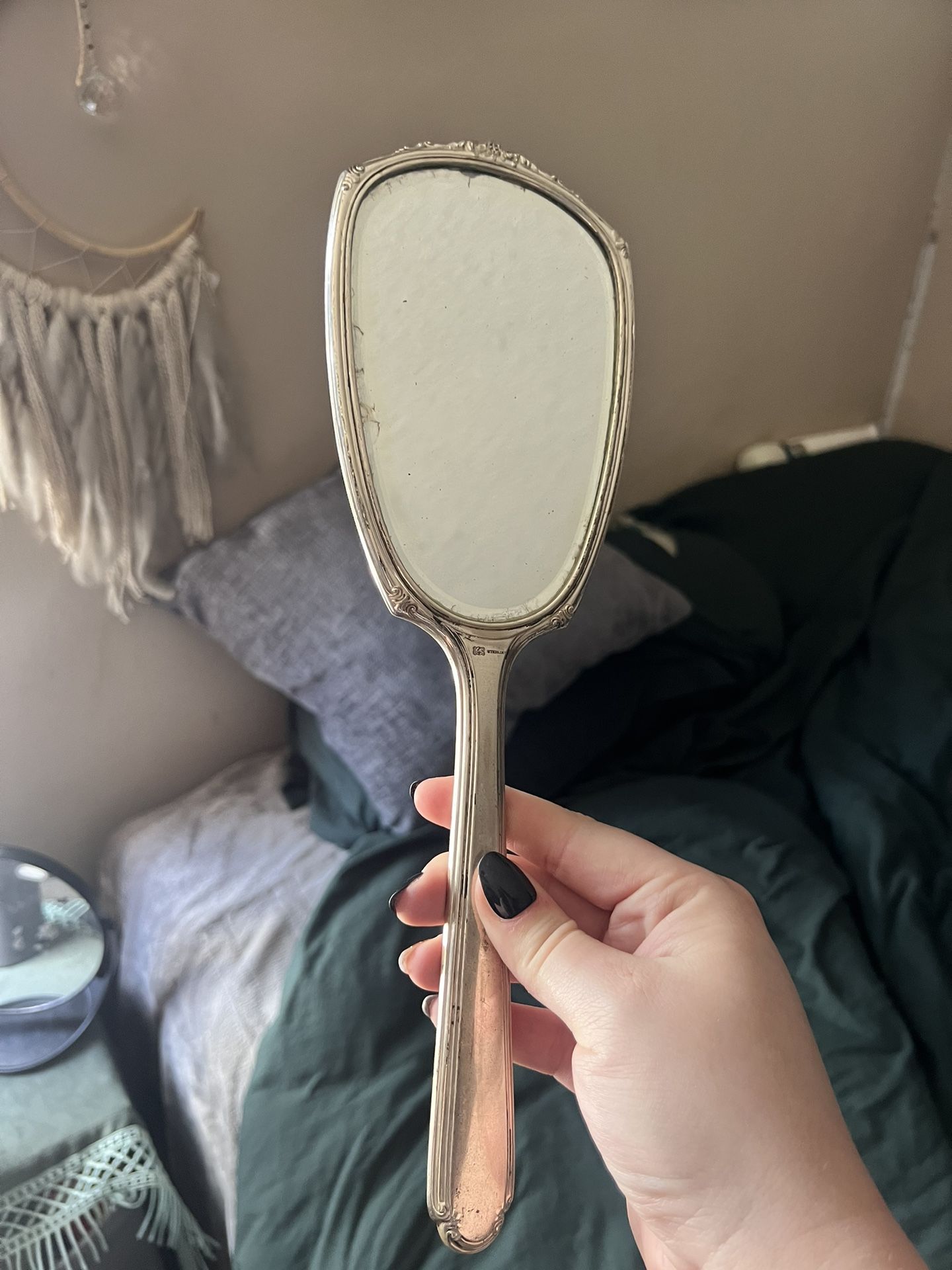 Vintage Hand Mirror