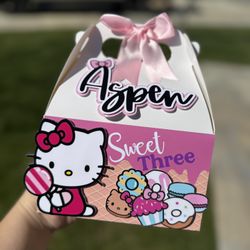 Hello Kitty Favor Boxes | Treat Boxes 