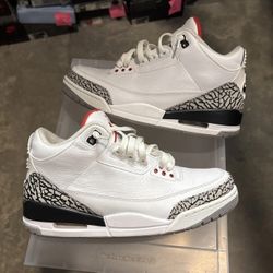 Size 8.5 - Jordan 3 White Cement ‘88 Dunk Contest