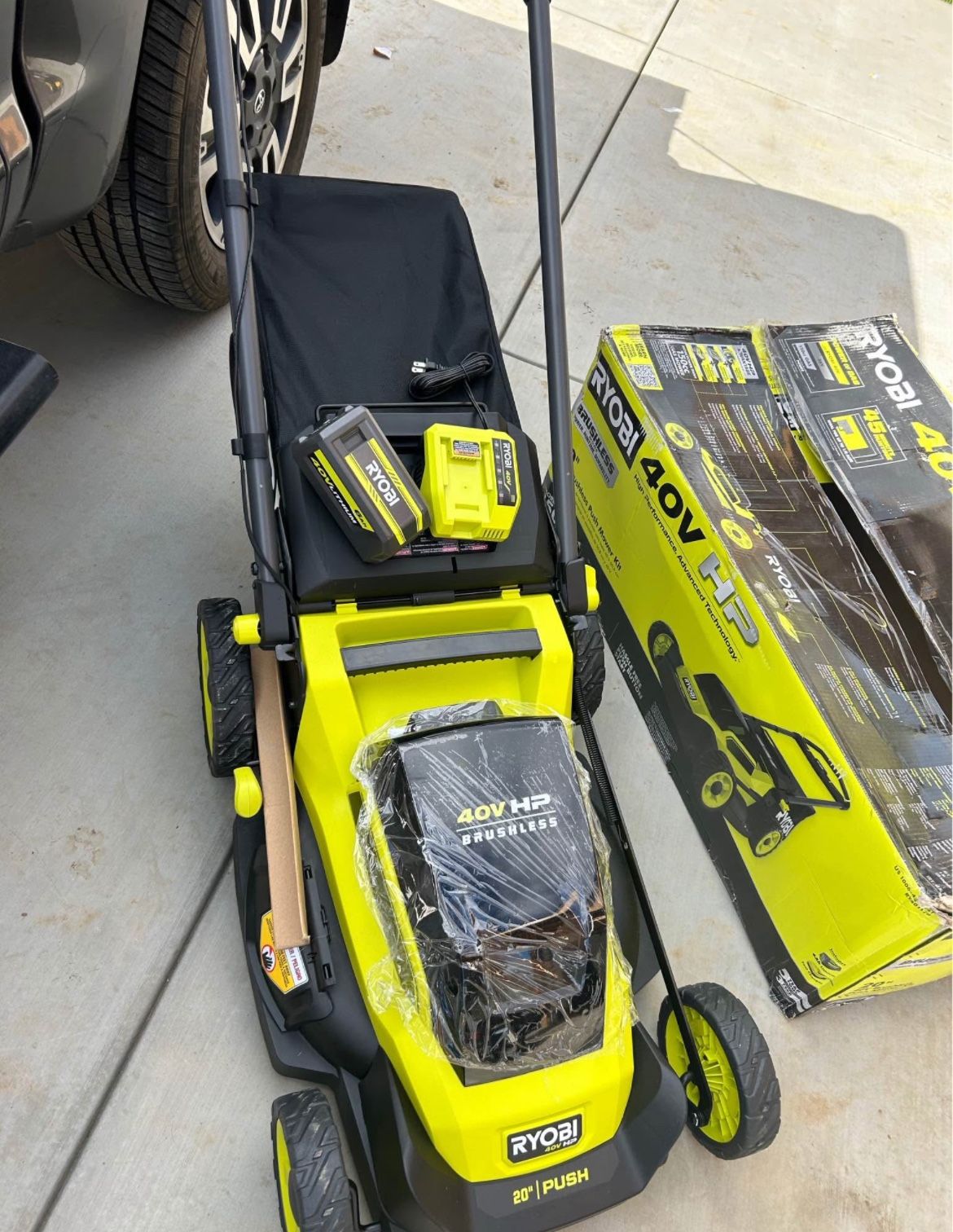 Cordless Lawnmower Ryobi 40v Yard Tools Ryobi 18v Brushless Ryobi