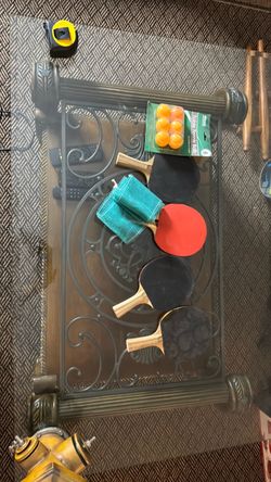 Free Ping pong paddle and balls free
