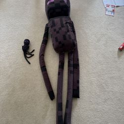 Giant Enderman Minecraft Plush - 5-6 feet 