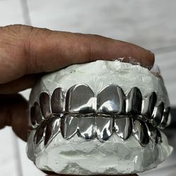 Grills 10&10 Silver Set 925 