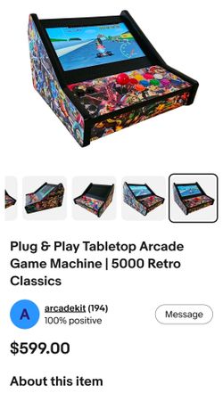 Super Mario Bartop arcade game