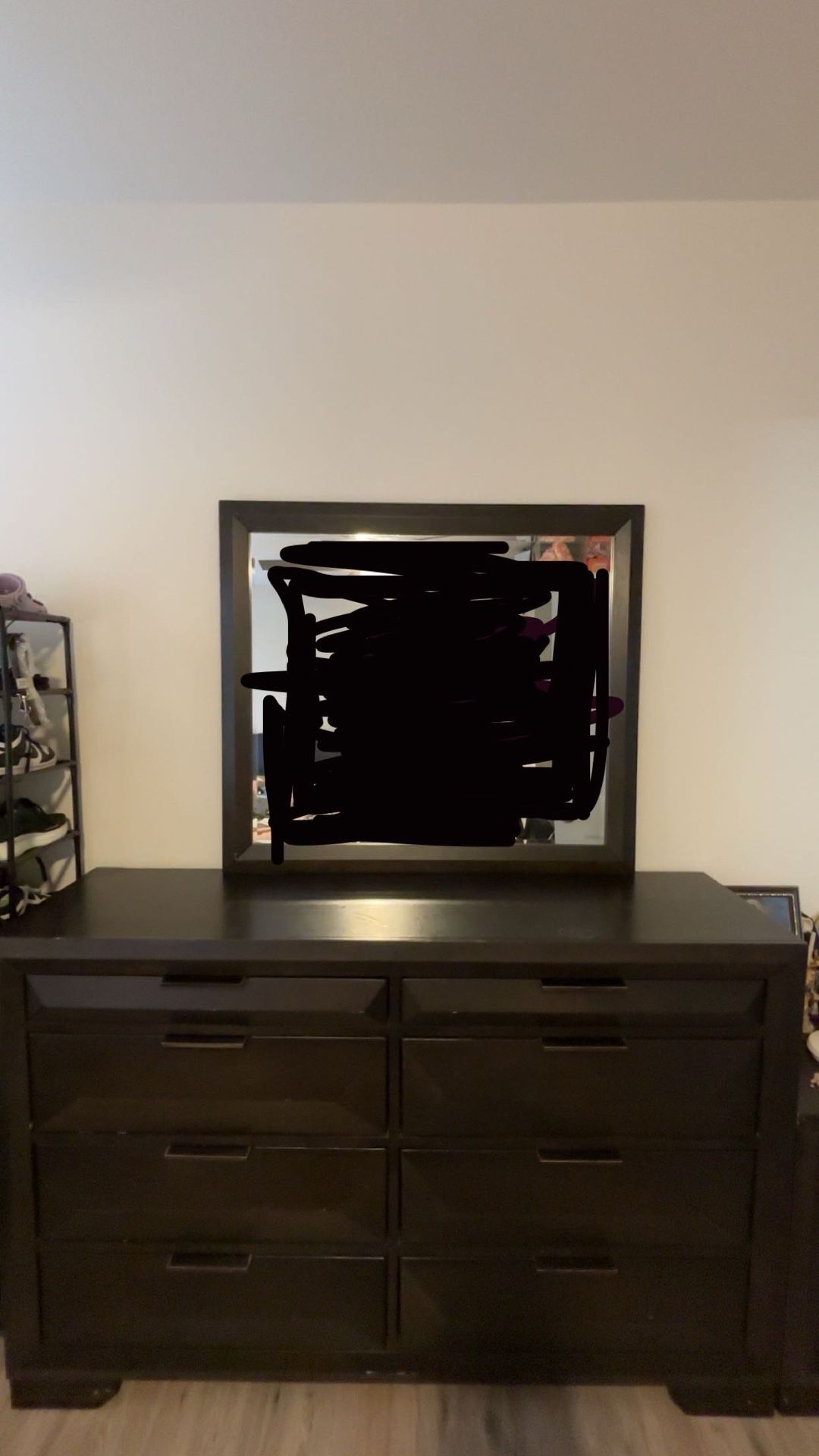 Dresser Set With Mirror