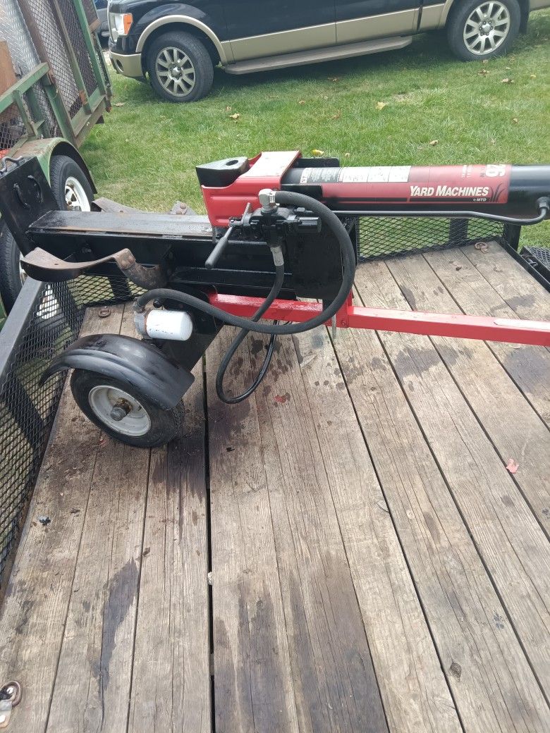 Yard Machine Log Splitter