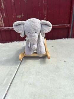 pottery barn elephant rocker