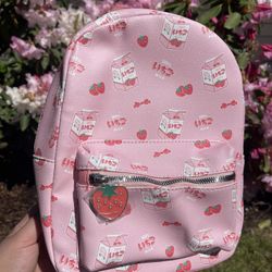 Strawberry Milk Mini Backpack - HOT TOPIC