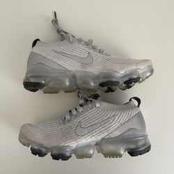 Size 8.5 WOMENS - Nike Air VaporMax Flyknit 3 White Pure Platinum