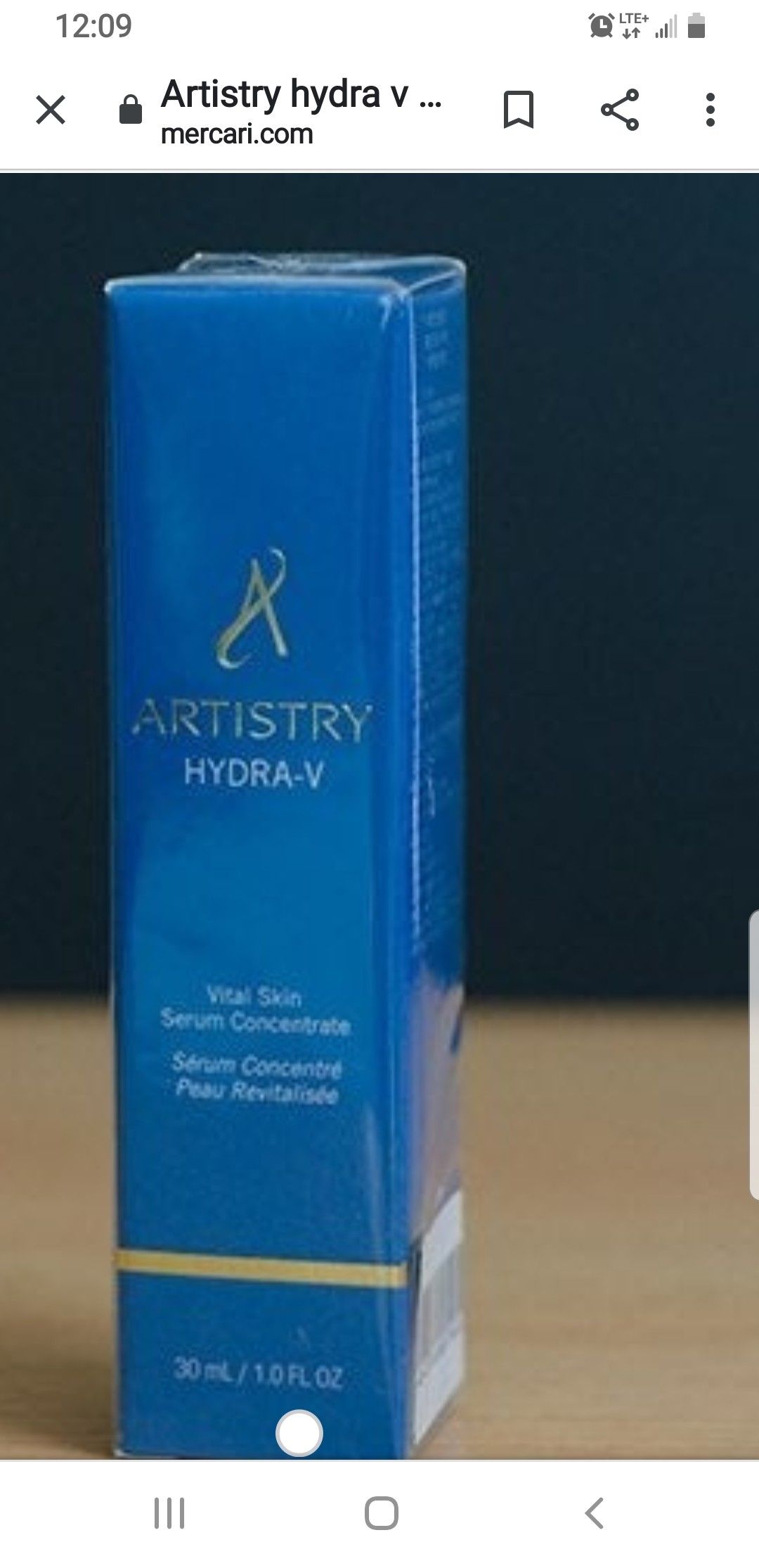 ARTISTRY HYDRA-V vital skin serem concentrate