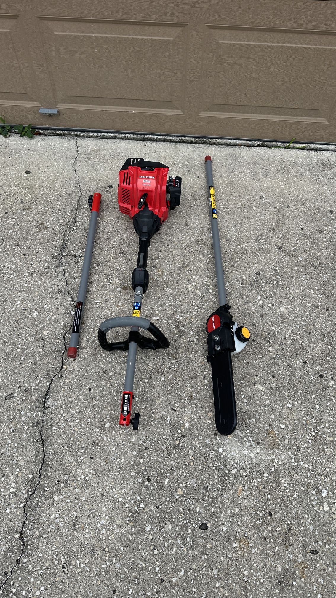 NEW CRAFTSMAN P2100 10-in 25-cc 2-cycle Gas Pole Saw Home Work Yard Tree Job Site