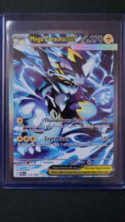 Mega Zeraora EX SIR Pitch Black