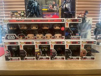 Star Wars The Bad Batch Funko Pops