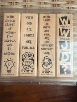 WWJD Set of Stamps